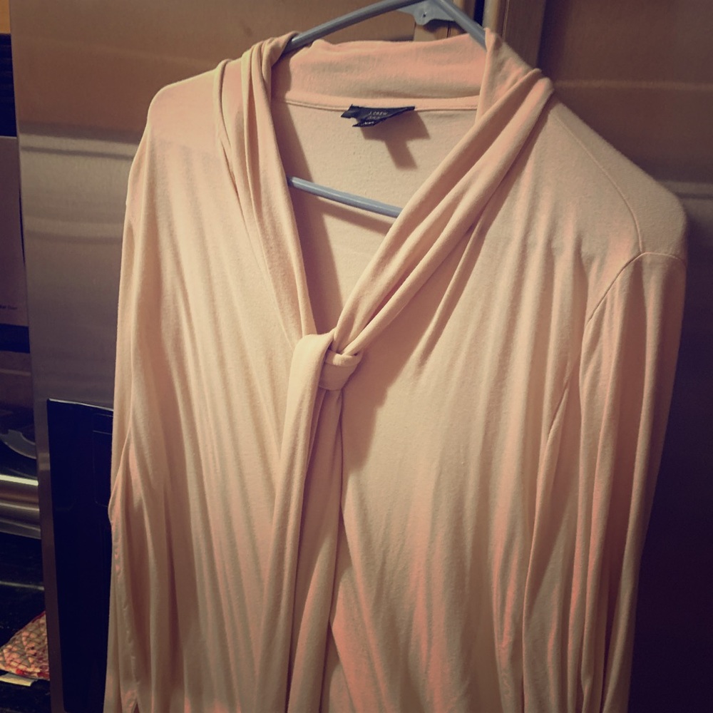 Light pink knit top from Banana Republic.  Size XL